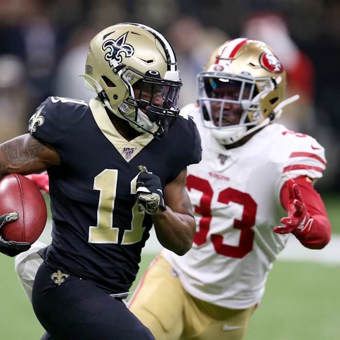 Saints All-Pro WR/KR Deonte Harris