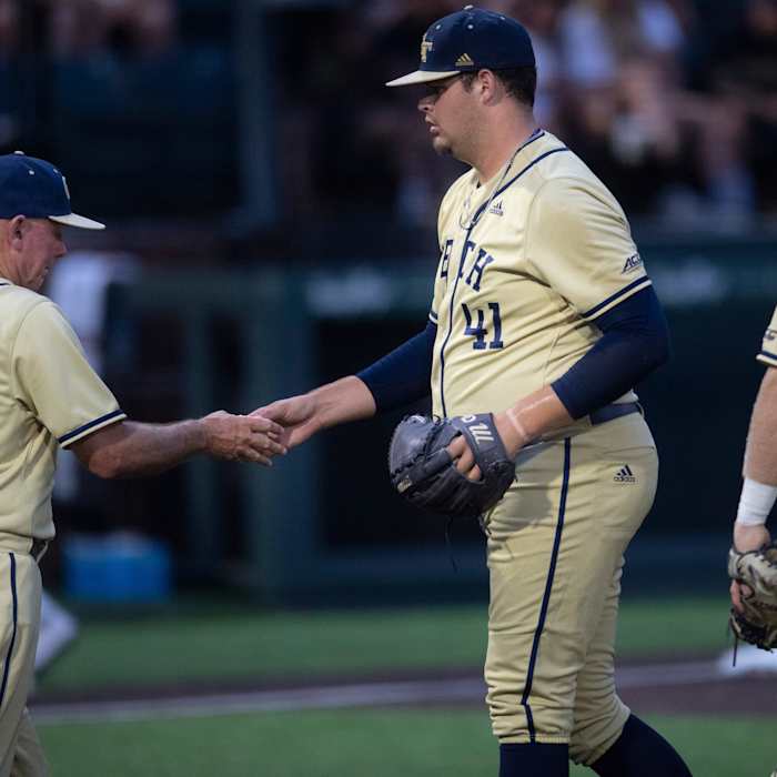 Georgia Tech Pitcher Zach Maxwell
