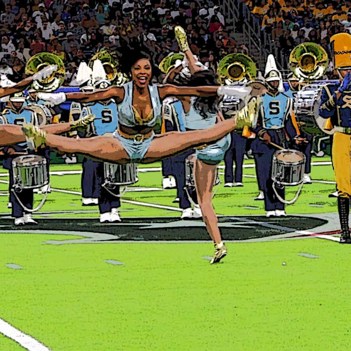 Southern University's "Fabulous Dancing Dolls"