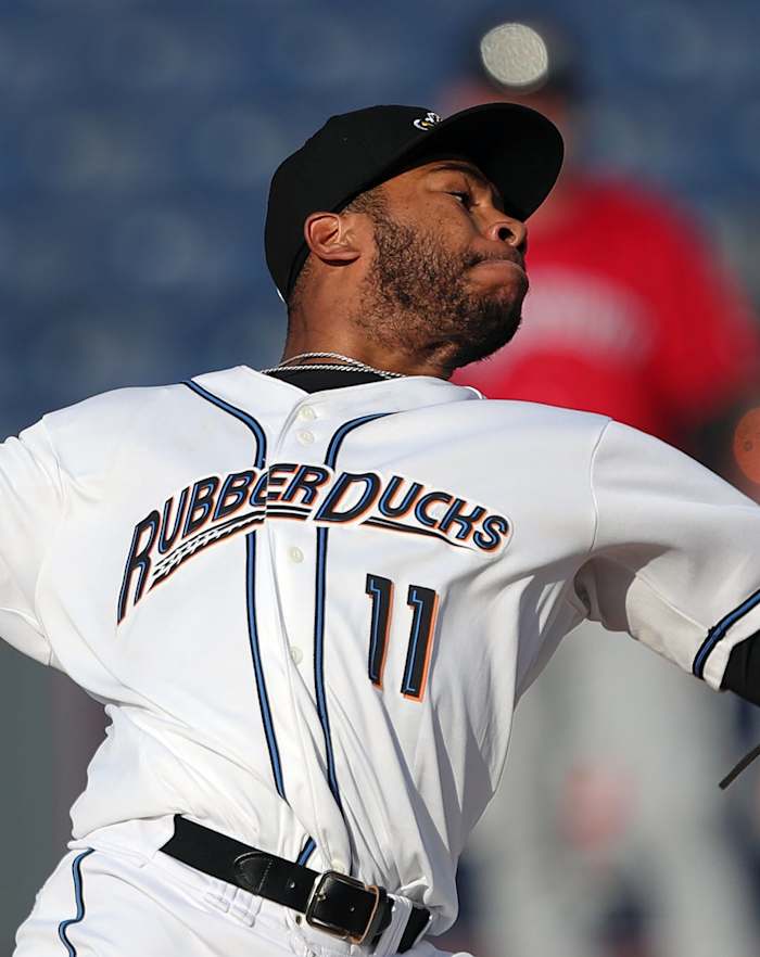 Cleveland Guardians Pitcher Xzavion Curry