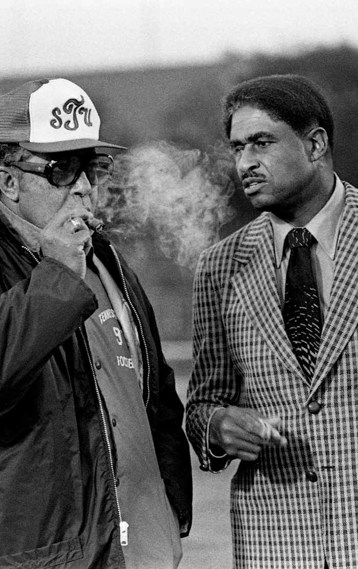 Eddie Robinson and John Merritt