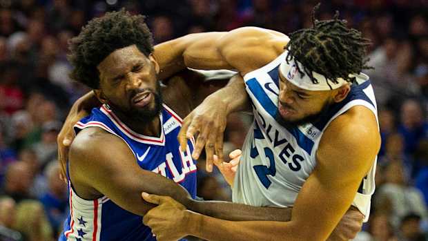Joel Emiid, Karl-Anthony Towns suspended