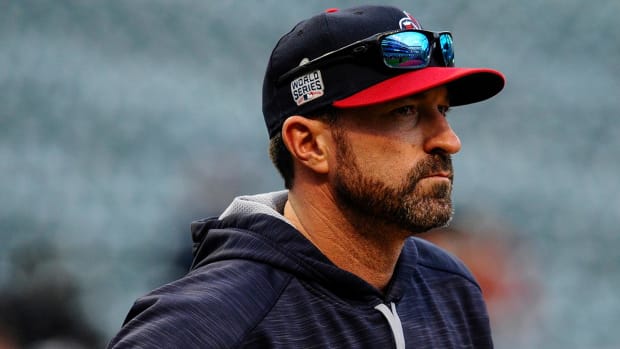 Angels pitching coach Mickey Callaway