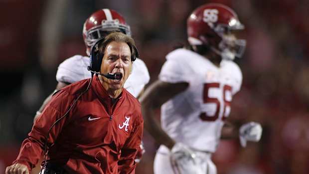 Alabama head coach Nick Saban receives ‘no bulls--t’ birthday gift days before LSU game