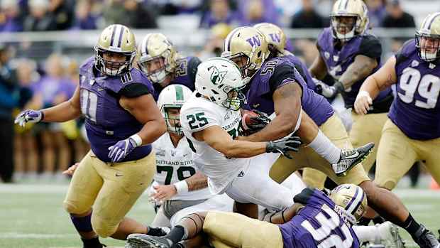 Super-sized: With personalities, athleticism as abundant as their frames, Washington's D-line drives Huskies' rise