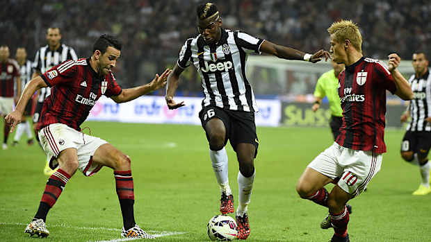 ac milan juventus pogba serie a 