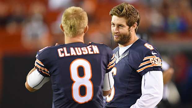 Jay Cutler Jimmy Clausen Bears