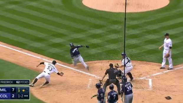 Rockies Wild Pitch