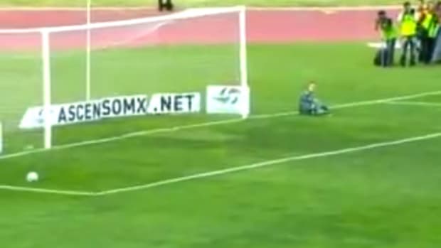 Mineros Gustavo Ramirez goal
