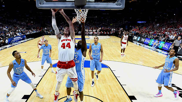 Frank Kaminsky Wisconsin North Carolina Sweet 16