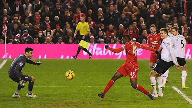 Mario Balotelli goal vs. Tottenham