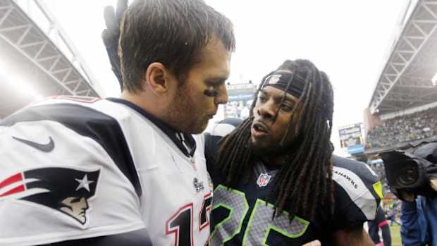 Richard Sherman Tom Brady trash talk