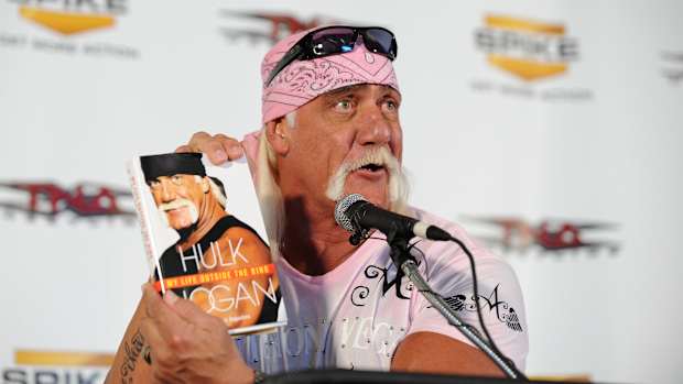 Hulk Hogan book presser
