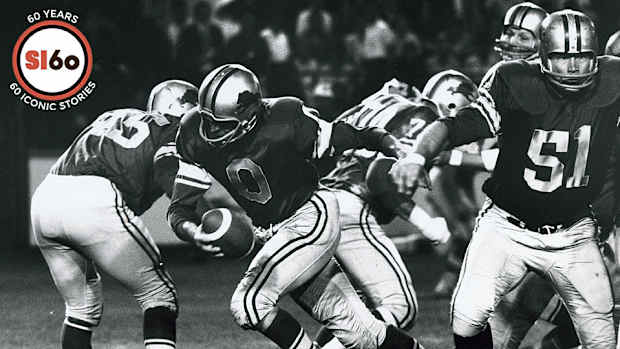 George Plimpton stumble