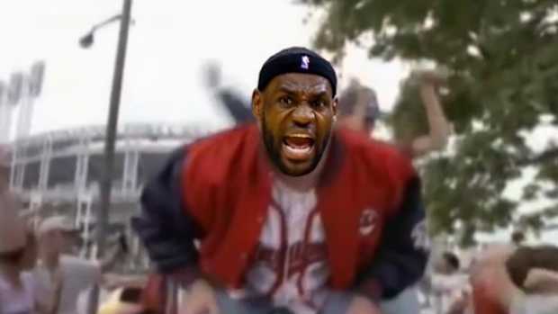 LeBronJames Cleveland Rocks