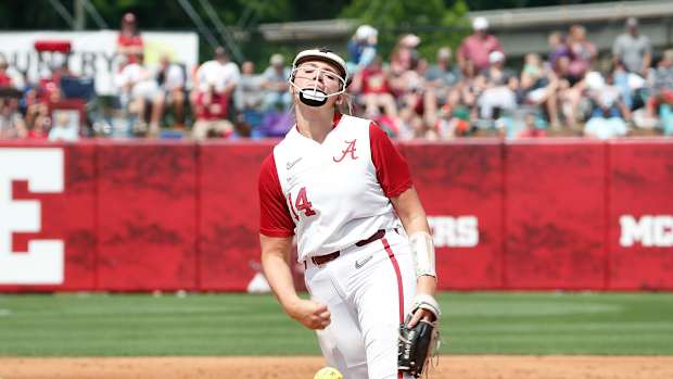 Alabama ace pitcher Montana Fouts