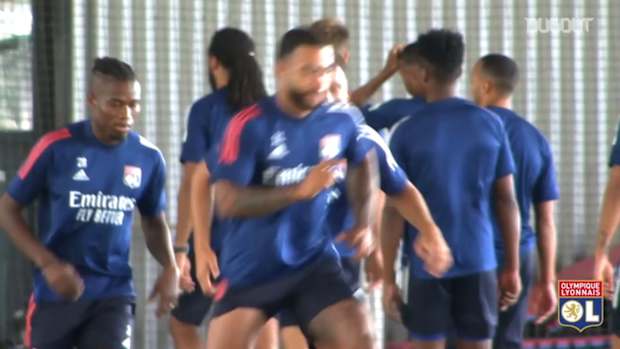 OL last training session in Lyon