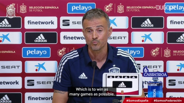 Luis Enrique: “I don’t take into account what club the players belong to nor their age”