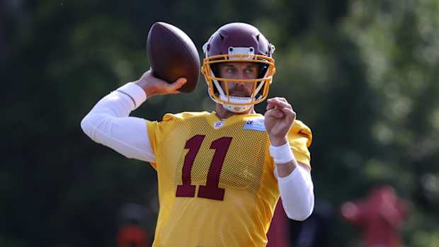 Alex Smith Practice © Geoff Burke-USA TODAY Sports