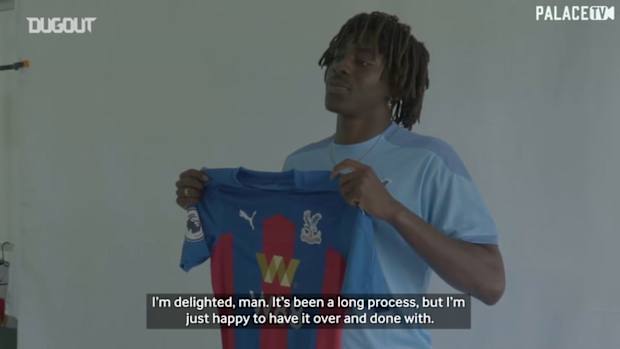 Eberechi Eze's first Crystal Palace interview after QPR switch