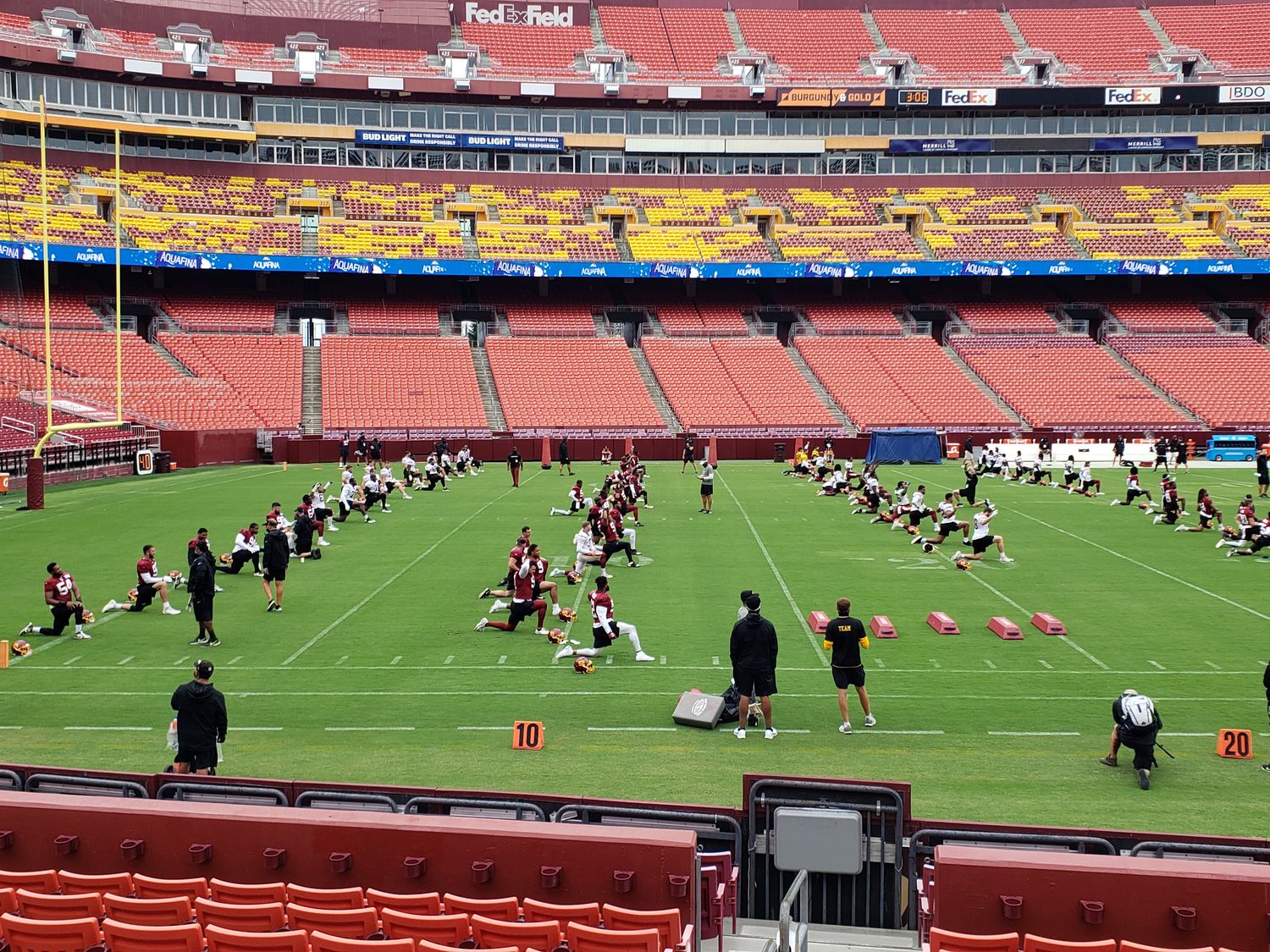 Stretch 2 FedExField Practice