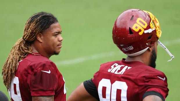 Chase Young & Montez Sweat © Geoff Burke-USA TODAY Sports