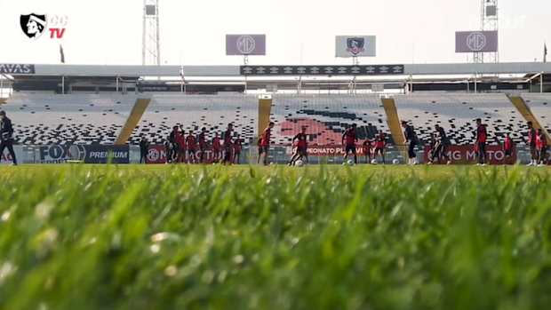 Colo-Colo train ahead of the Chilean Superclásico