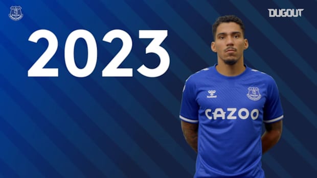 Behind the scenes: Allan's first interview as an Everton player