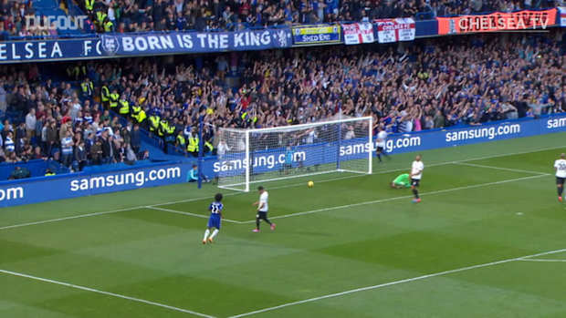 Oscar’s incredible outside of the boot goal vs QPR