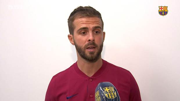 Pjanić in Barcelona and looking forward to joining the Barça squad