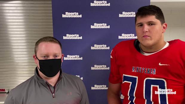Brendan Gulick of BuckeyesNow visits with Ohio State Commit Ben Christman