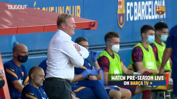 Koeman's first game in charge