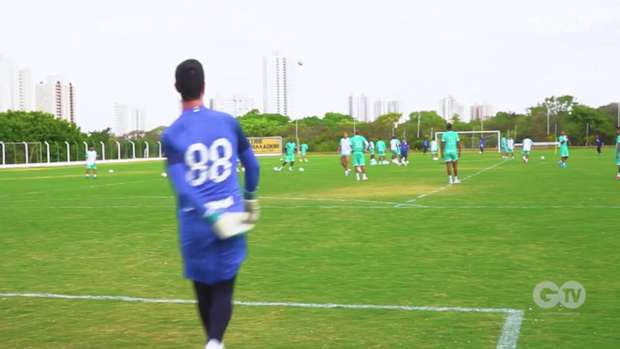 Goiás' training session ahead of Flamengo clash