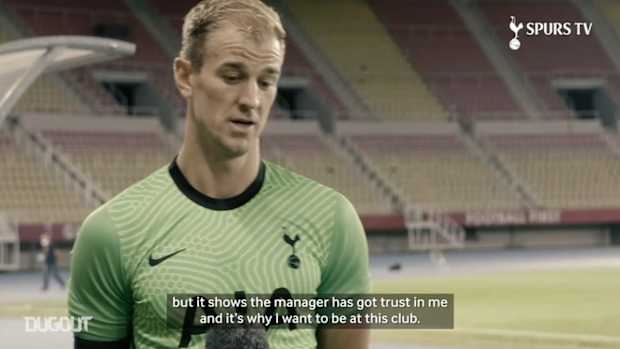 Joe Hart: 'It's an honour to wear this shirt' 