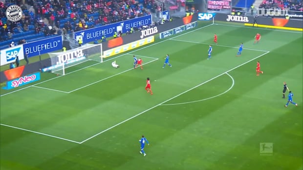  FC Bayern’s top strikes against Hoffenheim