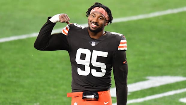 Myles Garrett © Ken Blaze-USA TODAY Sports