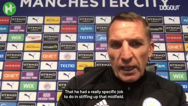 Brendan Rodgers hails 'phenomenal' Jamie Vardy