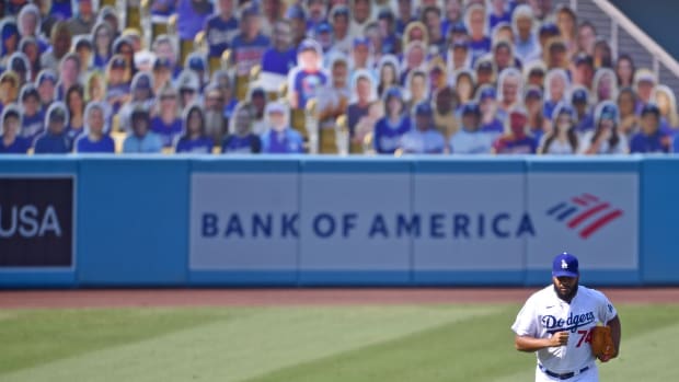 Aug 18, 2017; Detroit, MI, USA; Los Angeles Dodgers first baseman Adrian Gonzalez (23) hits a RBI during the ninth inning against the Detroit Tigers at Comerica Park. Mandatory Credit: Tim Fuller-USA TODAY Sports