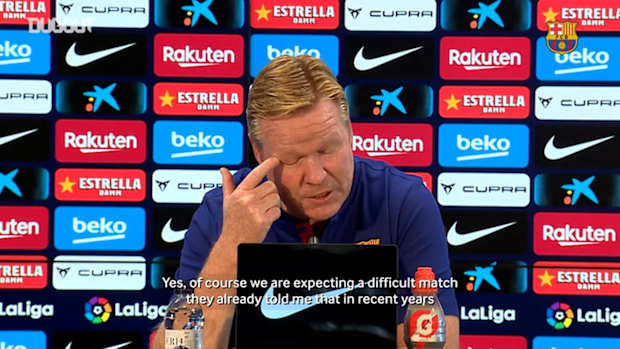 Koeman: 'I don't want to rotate players'