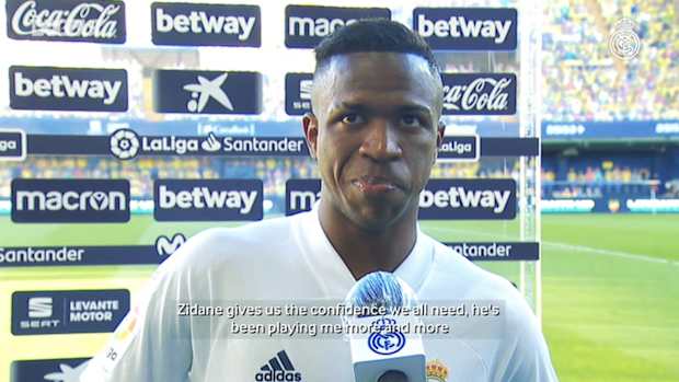 Vinicius Jr.: 'I'm feeling confident this season'