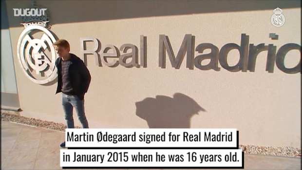Martin Ødegaard journey with Real Madrid