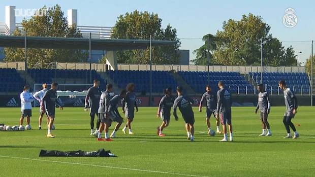 Ball circulation, control and accuracy at Real Madrid City