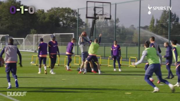 Spurs squad take part in basketball tournament