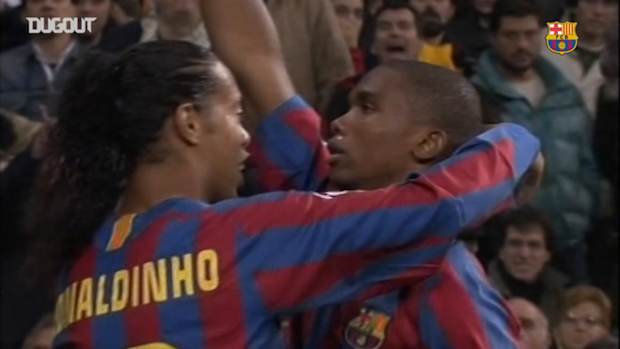 All Samuel Eto'o's goals against Real Madrid