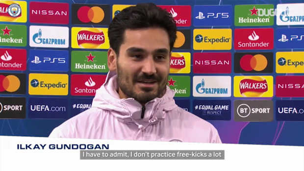 Gündoğan: I don't practice free-kicks that much