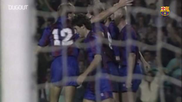 All Ronald Koeman's goals against Real Madrid