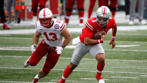 Justin Fields Nebraska 6