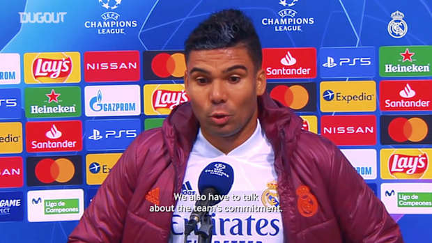 Casemiro: 'This crest teaches you never to give up'