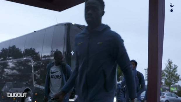Behind the scenes: Spurs travel to Antwerp in Europa League
