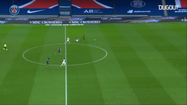 Moise Kean's first brace with Paris Saint-Germain against Dijon
